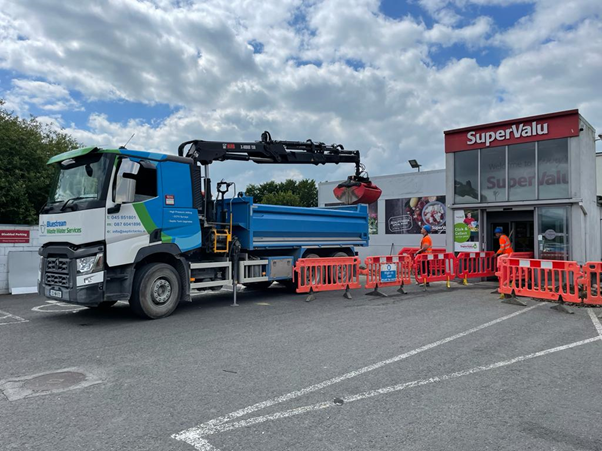 Project carried out by the bluestream environmental team with Supervalu Blessington. Thirty years of experience in the septic tank